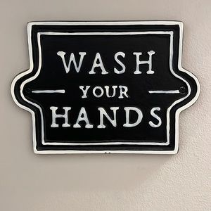 Hearth and Hand with Magnolia “Wash Your Hands” Wall Sign